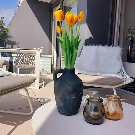 Creole 0308 Luxe Met Verwarmd Zwembad Jachthaven Lägenhet Nieuwpoort