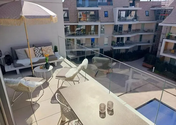 Creole 0308 Luxe Met Verwarmd Zwembad Jachthaven Apartament Nieuwpoort